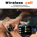 Smart watch with full touch screen, call, message reminder and other functions, compatible with iPhone/Android phones