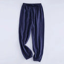 Boy Girl Breathable Bamboo-Cotton Long Pants for Children Unisex Style Elastic Waist Summer Sleepwear Kids Nightwear Trousers - M & M Global