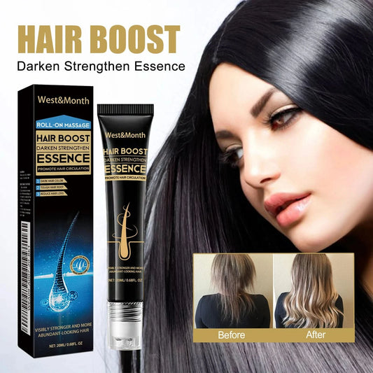 Hair Growth Essential Loss Regrowth Treatment Strengthens Hair Nourishes Scalp Light Weight Non Greasy Improve Scalp Circulation - M & M Global