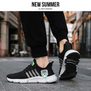 Breathable Mesh Men Shoes Trendy Lightweight Walking Flats Plus Size Male Tennis Sneakers Outdoor Running Fitness Shoes 2024 - M & M Global