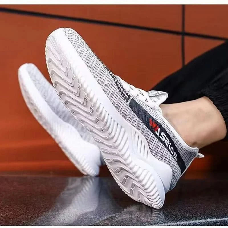 male's sneakers Mesh breathable Light Casual Sports Shoes Summer Men's Outdoor Soft Sole non slip fashion Comfort Running Shoes - M & M Global
