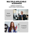 Microphone Wireless Lavalier Microphone for Live Streaming/YouTube/TikTok/Facebook Live Noise Reduction Mic For iPhone/Android - M & M Global