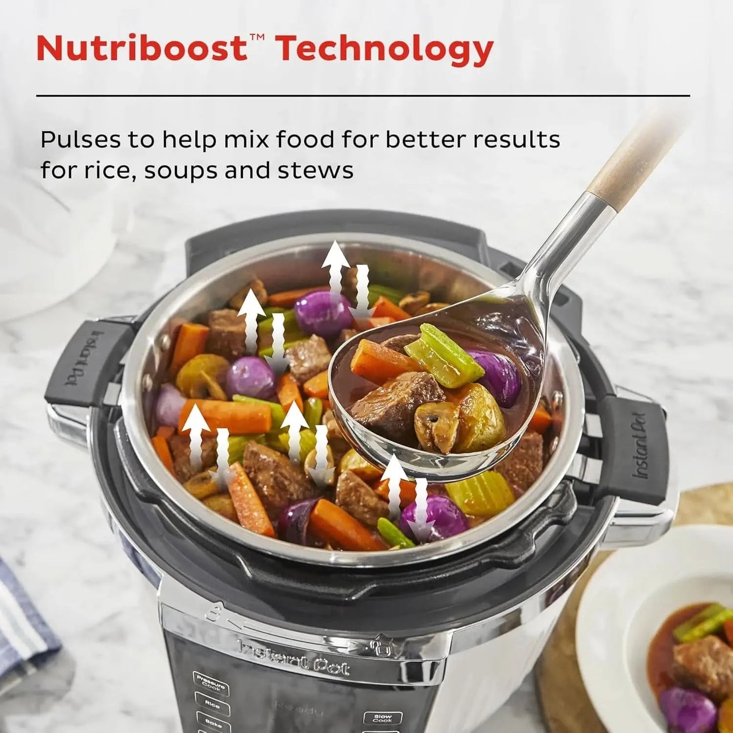 PRO Max Wi-Fi Smart 10-in-1 Pressure Cooker, Steamer, Saute, Warmer, Rice Cooker, Yogurt Maker, Sous Vide, Baker, NutriBoost - I - M & M Global