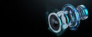 BINNUNE 2.4G Wireless Gaming Headset for PS5 PS4 PC NS Bluetooth USB Gamer Headphones with Noise Canceling Mic Work Earpones
