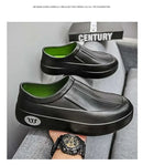 A Pair of Men's Wear-Resistant Men's Casual Shoes, Non-Slip, Wear-Resistant, Waterproof Work Shoes, Casual Sports Shoes for Men - M & M Global