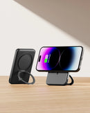 Slim Mini Wireless Magnetic Power Bank Fast Charger Stand Portable External Battery For iPhone Samsung  for MagSage Powerbank