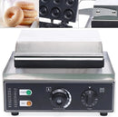 Commercial 12-Hole Donut Maker, 1550W Electric Donut Making Machine Small Donut Maker Mini Donut Maker Machine for Breakfast, Sn - M & M Global
