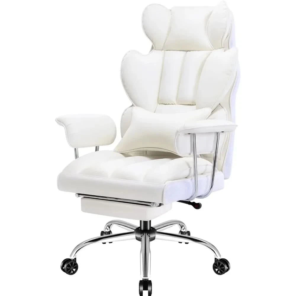 Pro Gaming Chair for Large Frames – 400LB Capacity, Recline Function & Ergonomic Support