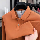 100% cotton trendy fashion brand spring and autumn new comfortable long sleeved men hot selling designer original polo shirt top