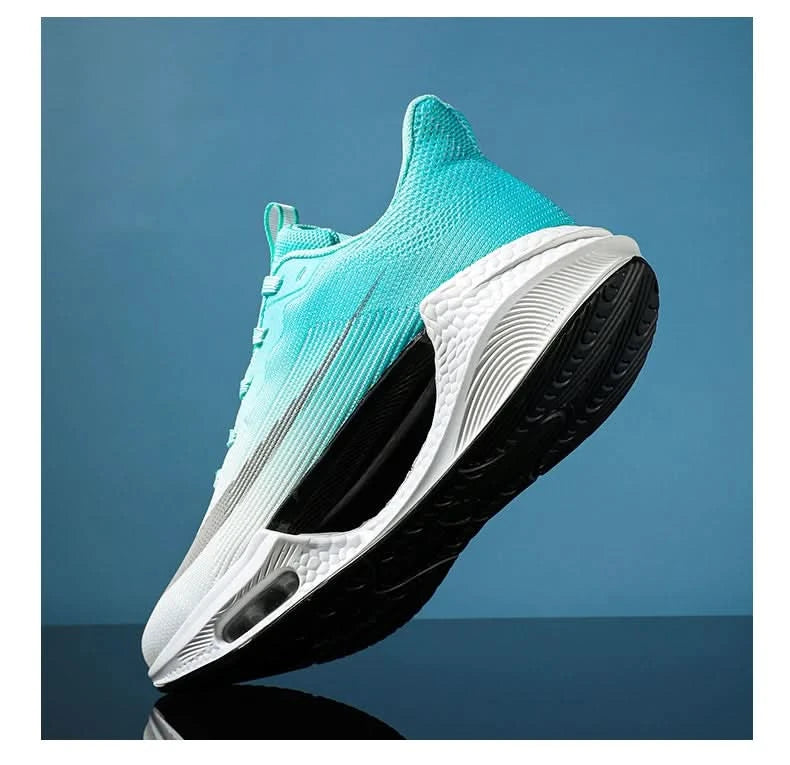 Men Running Sneaker Air Cushion Marathon Running Shoes Breathable Runner Trainers Women Platform Sports Shoes Speciality Sneaker - M & M Global