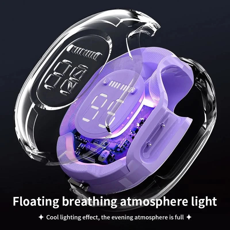 GreatWall 5.3 screen digital display video game wireless headset high endurance low latency sports wireless headset