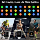 New Ultra Thin Smart Watch men 1.96" AMOLED 360*360 HD Pixel Display Always Show Time Call Reminder Smartwatch Ladies For huawei - M & M Global