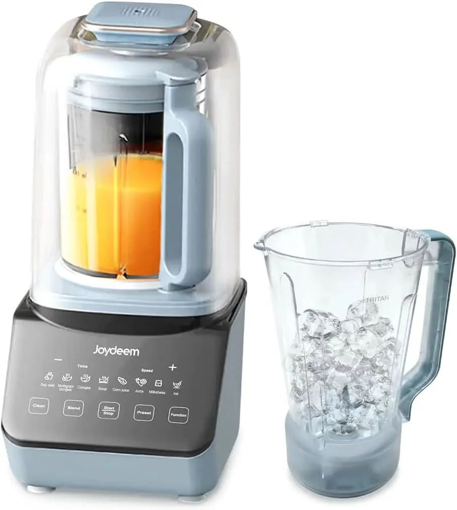 Soymilk Maker Machine with Soundproof Shield, Hot and Cold Blender for Soymilk, Juice, Milkshake and Soup, Low Noise Cooking Ble - M & M Global