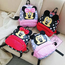 Disney Cartoon Backpack For Baby Boys Girls Minnie Mickey Mouse Children Lovely Schoolbag Kindergarten Schoolbag Kids Gift - M & M Global