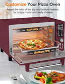 Bravo Pro Smart Air Fryer Toaster Oven Combo, 12-in-1 Functions with Quicker & Even Crisp Technology, 1800W, 50-450°F, PFAS-Free - M & M Global