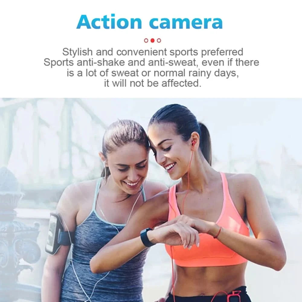 HD Mini Camera Watch 8-256GB Video Voice Recorder Bracelet USB Flash Driver Dictaphone Noise Reduce Sound Recording Wristband - M & M Global