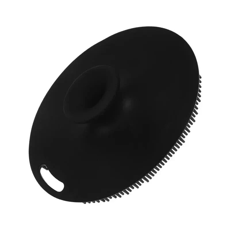Soft Silicone Exfoliating Brush Cleanser Manual Body Cleansing Body Care Scrubber Shower Gentle Massage Silicone Face Bath Brush - M & M Global