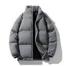 Winter Parka Men Brown Thick Warm Jackets Big Size Oversize Cotton Padded Windbreaker Outwear Waterproof Loose Coats