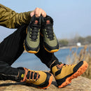 Safety Shoes Men Work Sneakers Indestructible Shoes Anti-smash Puncture-Proof Protective Shoes Steel Toe Construction Work Boots