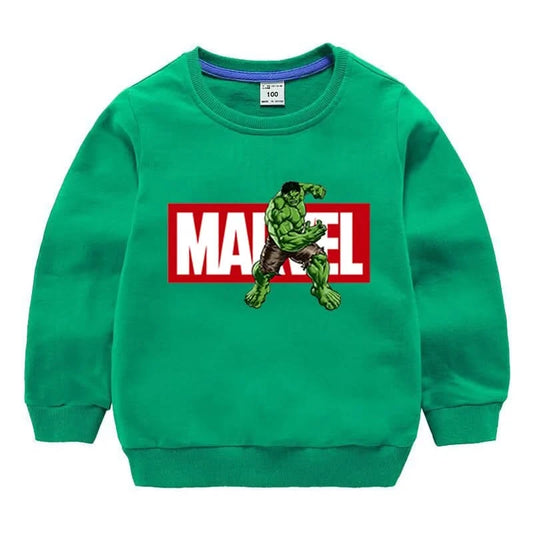 Hot Toys New Spring Autumn New Boys Cartoon Sweaters Children's Clothing Long Sleeve Knitwear Kids Jumper Top Outer Wear - M & M Global