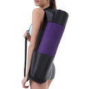 1 Breathable Yoga Mat Storage Mesh Bag - Durable Oxford Fabric, Black with Shoulder Strap, Perfect for Everyday Use and Fitness