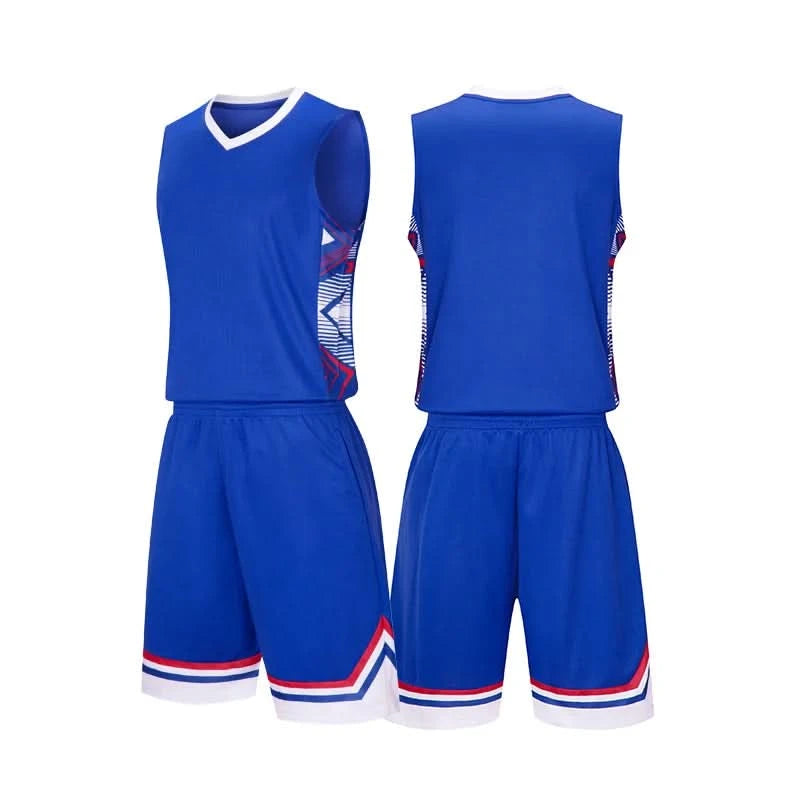 Kid Basketball Jersey Quick-drying Training Uniform Shirts Children Sportswear Kit Boys and Girls Tracksuit Sport Suit Clothes - M & M Global