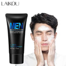 LAIKOU Men Facial Cleanser Face Wash Moisturizing Man Skin Care Oil Control Blackhead Remove Scrub Cosmetics Deep Norishing 50g - M & M Global