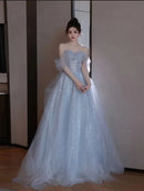 Y2k Evening Dresses Women's 2025 New Summer Banquet Long Dress Slim Sexy Light Luxury Art Test Host Adult Birthday Party Dress - M & M Global