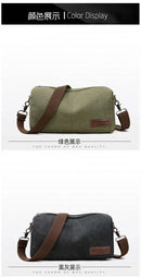Crossbody bag, men's minimalist single-shoulder bag, women's outdoor travel commuting messenger bag, large capacity - M & M Global