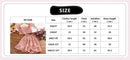 Girls' Clothing Set 5-12T Tri-Color Optional Flying Sleeve Square Collar Vest Top + Lace Skirts  Children Girls Baby Clothes Set - M & M Global