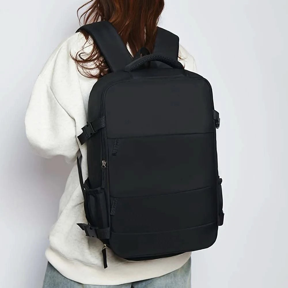 Couples Leisure Lightweight Backpack Travel Backpack Female New Backpack Student Schoolbag Large Capacity Travel Commuter Luggag - M & M Global