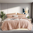 7 Pcs luxury cut flower design Comforter Set, soft microfiber, lightweight and breathable,Bedding Set for all seasons