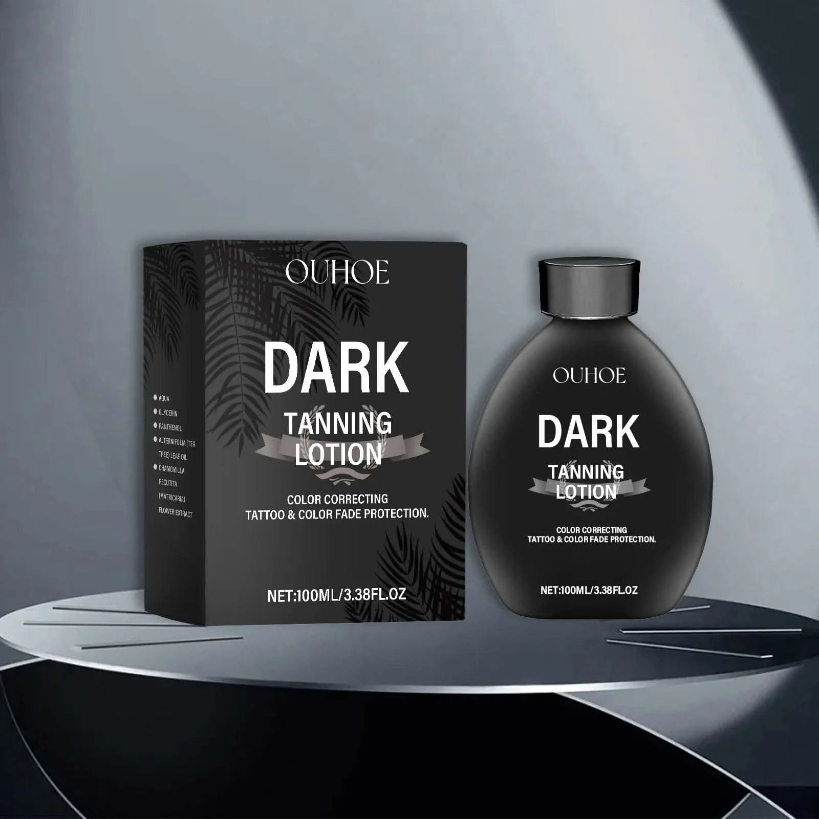 Dark Tanning Lotion for Summer Outdoor Sunbathing Light Texture Get An Even Tan Moisturizing Refreshing Blackening Care Lotion - M & M Global