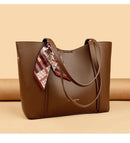 Genuine Brand Women Tote Bag High Quality Soft Leather Large Ladies Shoulder Crossbody Bag Luxury Female Shopping Handbag A Main - M & M Global