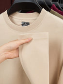 2025 Autumn Hot Selling New Designer Brand Original Crown Embroidered Long Sleeve Men' Casual Comfortable Round Neck T-shirt Top