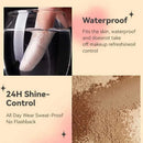 Banana Shaped Loose Powder Cosmetic Can Reduce Pores&Fine Lines,Long-lasting Matte Effect Facial Makeup Powder Make Up for women - M & M Global
