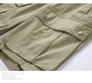 Summer Men Cargo Cotton Shorts Mens Multi Pocket Casual Shorts Spring Mens Jogger Pants Fashion Beach Shorts Dropshipping LZLLTT