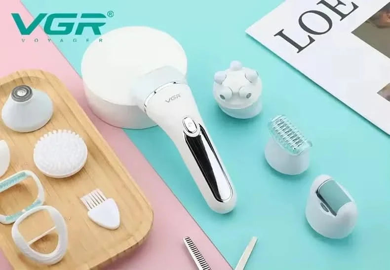 VGR Hair Trimmer Professional Hair Removal Tool Electric Epilator Lady Shaver Waterproof Hair Remover Epilator for Women V-733 - M & M Global