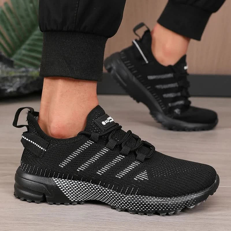 Hot Selling Men's Running Shoes Breathable Casual Non Slip Fashionable Trendy Outdoor Fitness Training Size 36-46 Sports Shoes - M & M Global