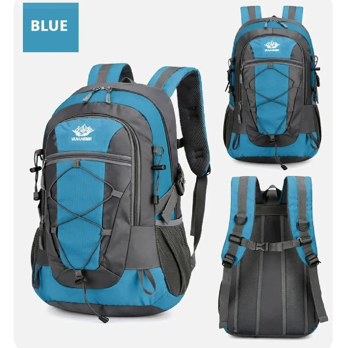 Waterproof hiking backpack, lightweight outdoor hiking bag, high-quality large capacity travel bag for hiking - M & M Global