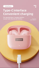 Ship From US Lenovo LP40 Pro Bluetooth Wireless Earphones Low Latency Sports Music Headphones Noise Reduction Earbuds