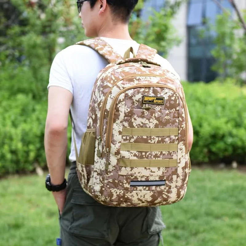 High Quality Large Capacity Outdoor Tactical Backpacks Waterproof Multi Functional hiking bag Outdoor Trekking  Camping Backpack - M & M Global
