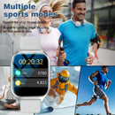 Smart watch, wireless calling, customizable dial, remote photography, multiple sports modes, suitable for iPhone/Android