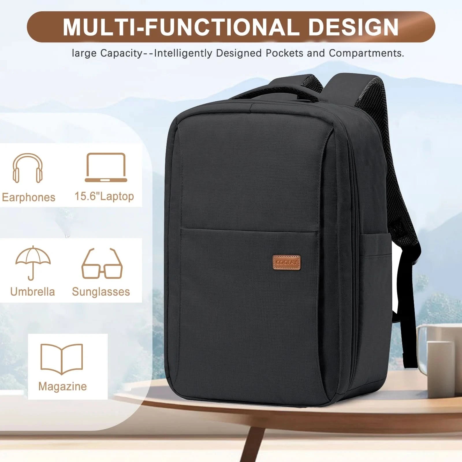 Men Travel Backpack Designer Laptop Bag Large Capacity School Backpack Women Cabin Backpack Ryanair 40x20x25 Tactical Backpack - M & M Global
