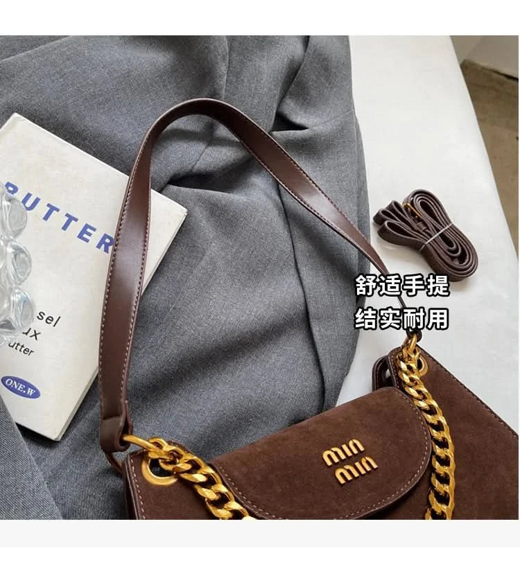 Fashionable Outing Underarm Bag for Women New Designer Handbag Matte Texture Versatile Shoulder Crossbody Bag Purse and Handbags - M & M Global
