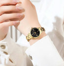 CURREN-Women's Simple Dial Wristwatch, Elegant and Charming Bracelet Quart Watches for Lady, Fashion Brand - M & M Global