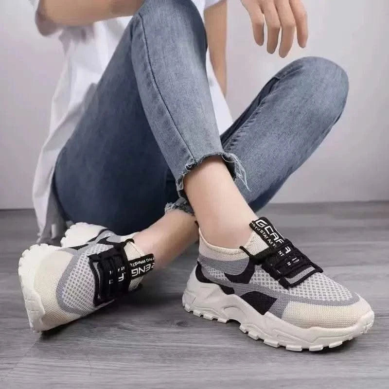 2025 Sneakers Women Platform Flat Shoes Woman Shoes Green Casual Trainers Ladies Chunky Sneakers Women Shoes - M & M Global