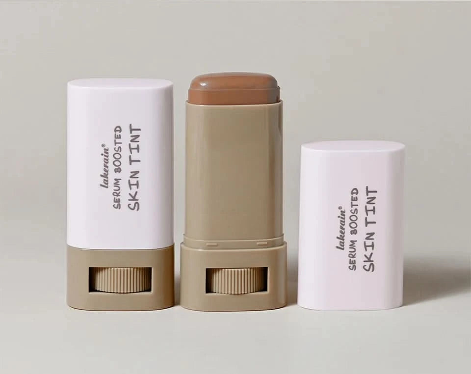 Stick Foundation Balm Serum Boosted Skin Tint Foundation Stick Smooth Plumper Hight Coverage Travel Bronze Foundation Stick Make - M & M Global