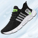 Breathable Mesh Men Shoes Trendy Lightweight Walking Flats Plus Size Male Tennis Sneakers Outdoor Running Fitness Shoes 2024 - M & M Global