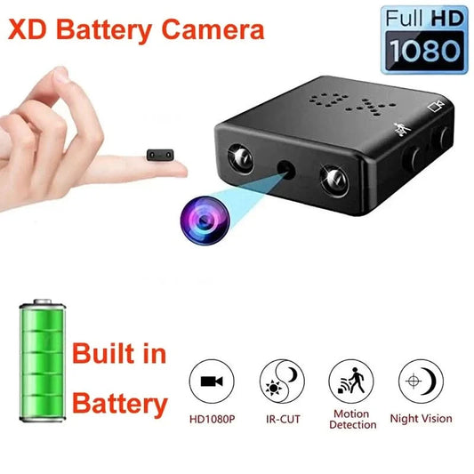 Mini Camera Full HD 1080P Surveillance Home Security Camcorder Night Vision Micro Cam Motion Detection Video Voice Recorder Meet - M & M Global
